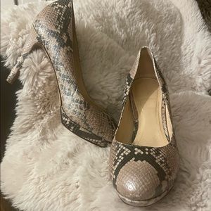 Cole Haan Nike Air Faux Snakeskin pumps
